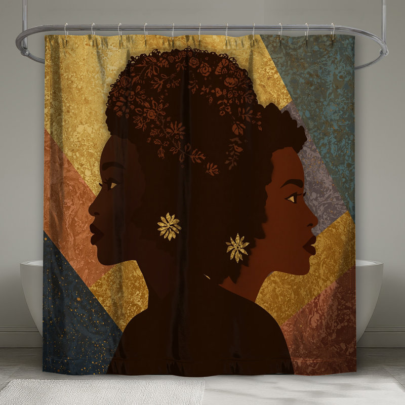 Rideaux de douche Floral, 70in W x 72in H