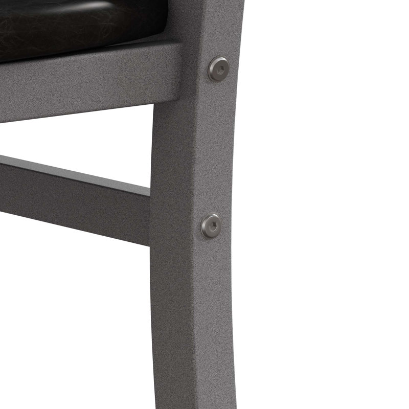 Metal Dining Chairs,Kitchen Chairs,Side Chair,Dinning Chairs, Gray, 4