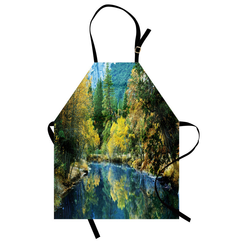 No Pattern Bib Apron