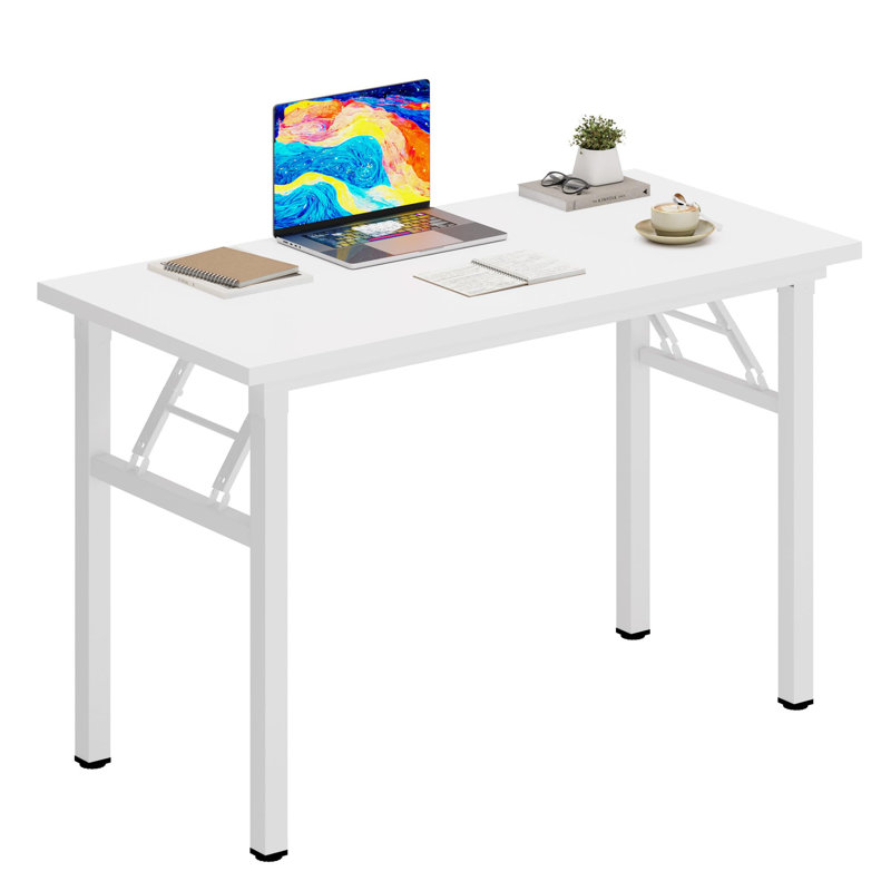 Aahliyah Computer Desk, White, 29.25" H x 47.24" W x 23.62" D