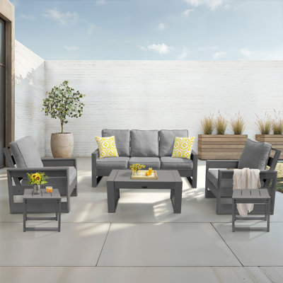 Pacifica 5 - Person Patio Conversation Set