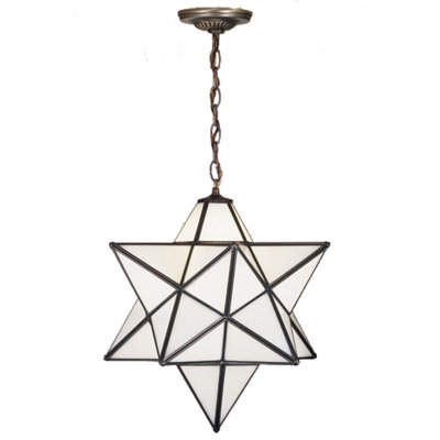 Luminaire suspendu 1 étoile Moravian Star