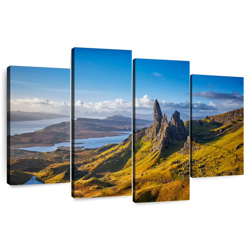 Harpa Old Man Of Storr, 22" H x 36" W