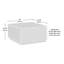 Table basse (table incluse seulement)