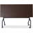 Rectangle Flip Top 23.63'' L Training Table with Casters and Modesty Panel and Cable Management-73574290-20685669-20685666