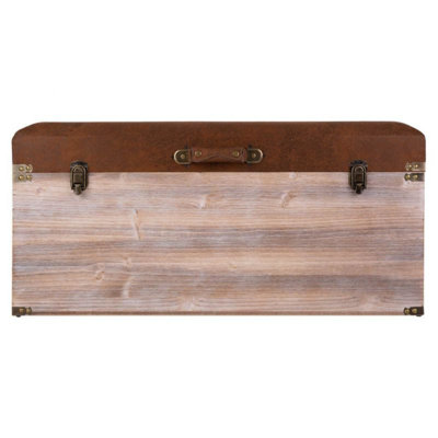 100% Synthetic Skin Upholstered Bench