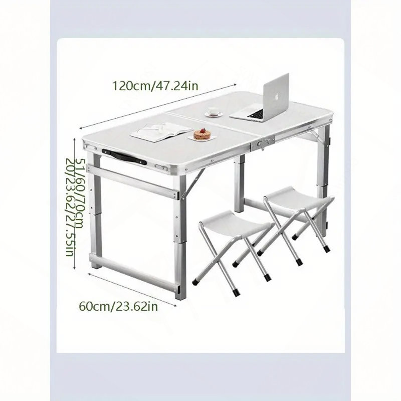 Patio/Outdoor Portable Folding Table Large