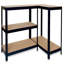 Ayric 90cm W Metal Shelving Unit