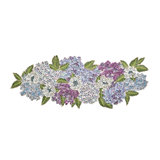 Hydrangea Floral Table Runner