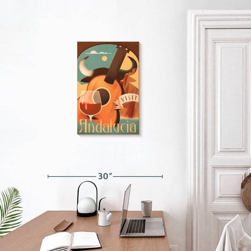 Aime Andalucia Spain, 24" H x 16" W
