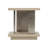Solaria Solid Wood Floor Shelf End Table with Storage