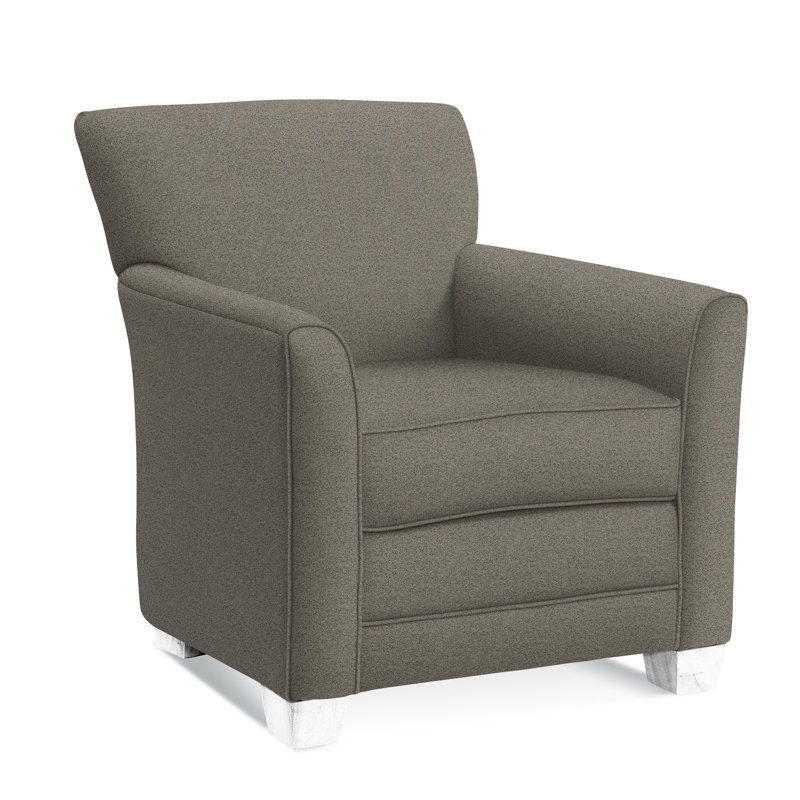 Buckley Armchair, Frost White Finish, Elite Ivory; 0321-91