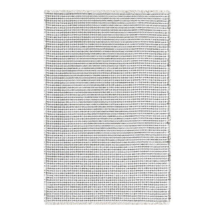 Two Tone Fringed Area Rug