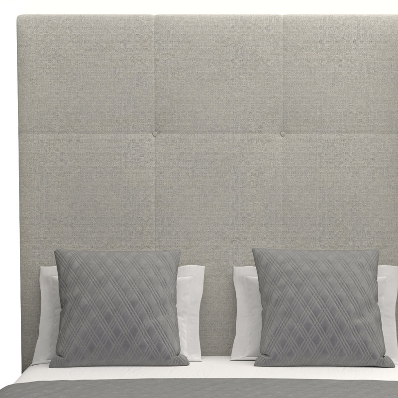 Dezyah Upholstered Standard Bed, Grey Revolution®, California king