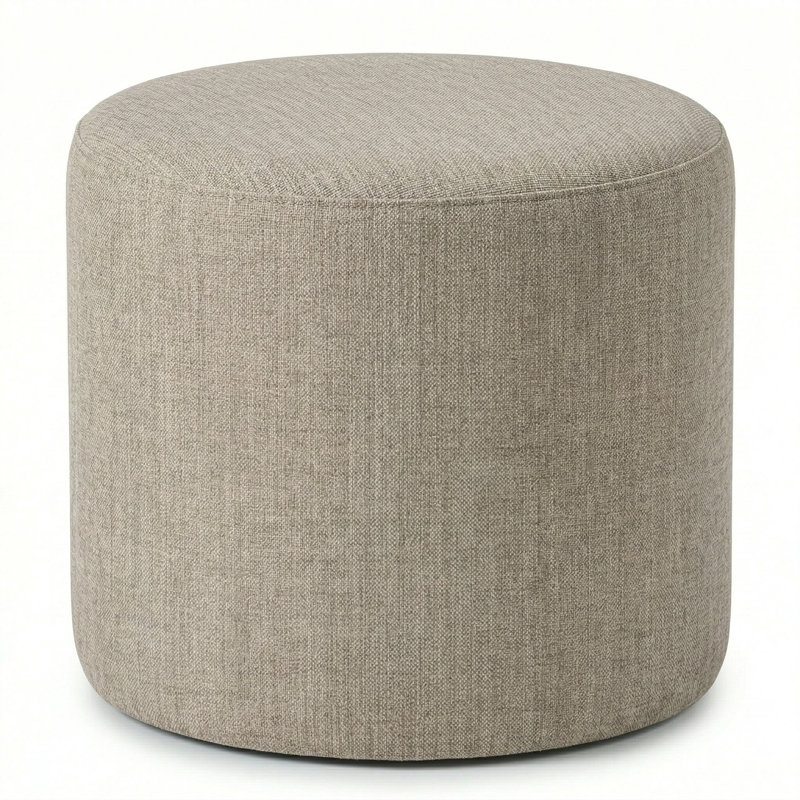 Pouf rond 20 po Berlin Gardes Lilly Hive, Beige