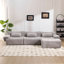 Combinaison modulaire, forme de joint en bambou, fauteuil-1387370879