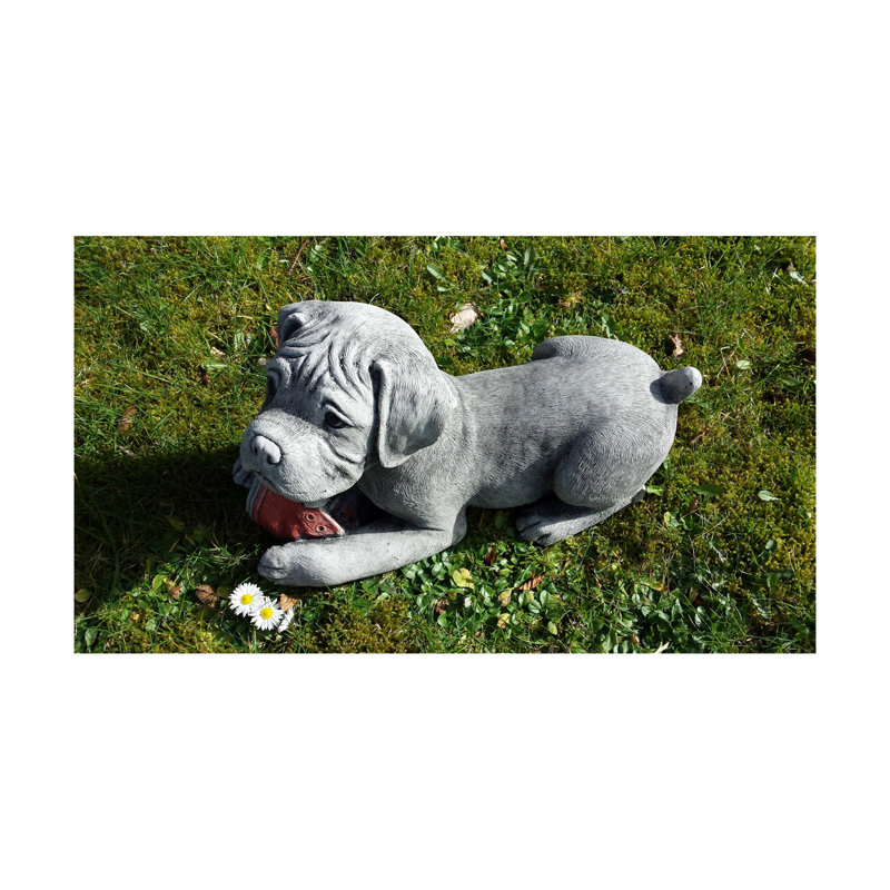Lowery Animals Weather Resistant Stone Garden Statue