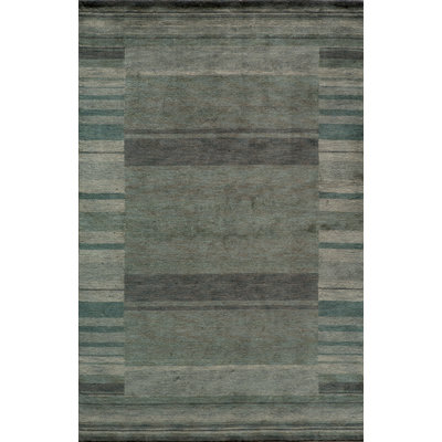Donaghy Hand Loomed Wool Striped Indoor Rug