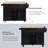 Bobbe Solid Wood Top Kitchen Cart-274539596