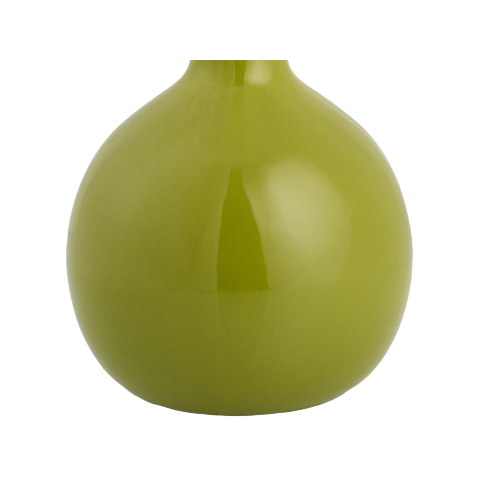 Maura Accent Table Lamp, Green, Beige, 15"H x 9"W x 9"D
