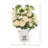 Ranunculus Arranged in a Ceramic Pot