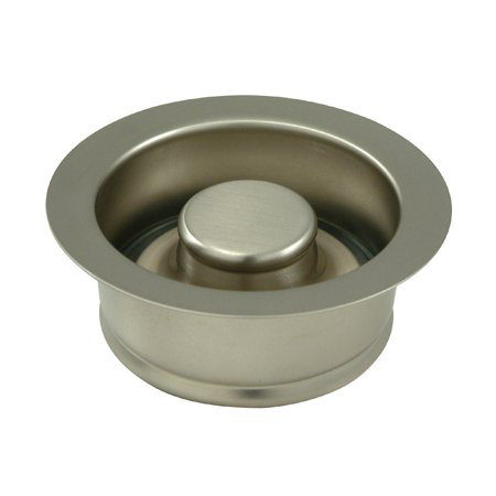 Garbage Disposal Flange Kitchen Sink Drain, Satin Nickel
