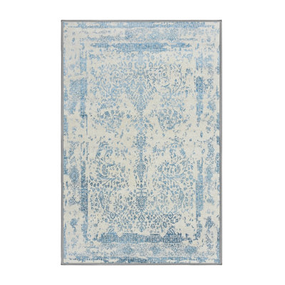 Tapis oriental bleu Henriette