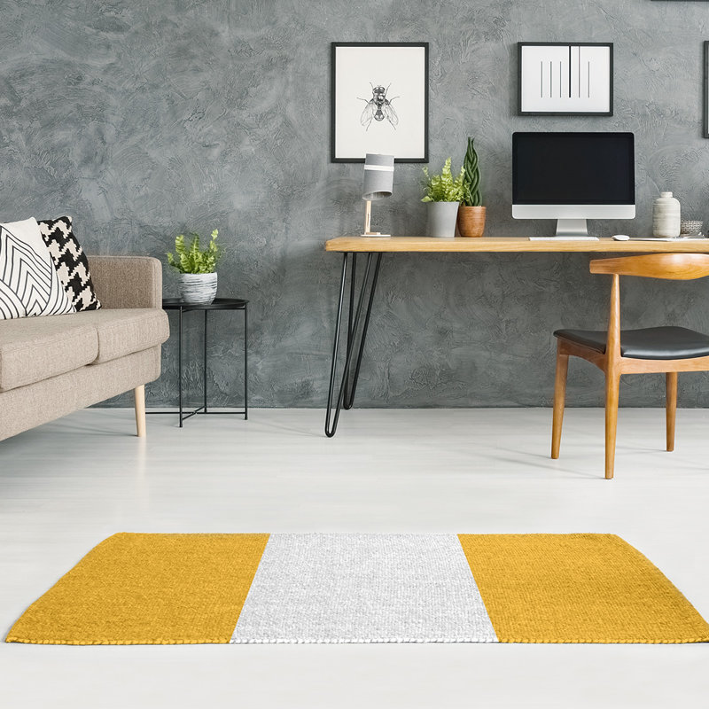Chenille Indoor Rug, Rectangle 4' x 6'