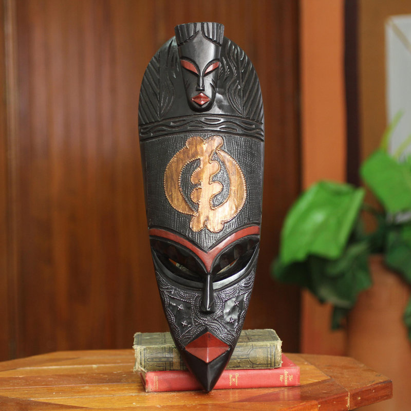 Theophilus Sackey Handmade Solid Wood Wall Decor