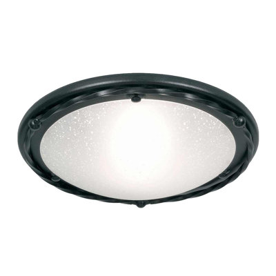 Sackler Glass Flush Mount