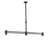 72" Long Nevada 3 Light Island Pendant