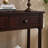 Mid century Modern Entryway Table Wood Console Table Traditional Design With 2 Drawers And Bottom Shelf-900309622