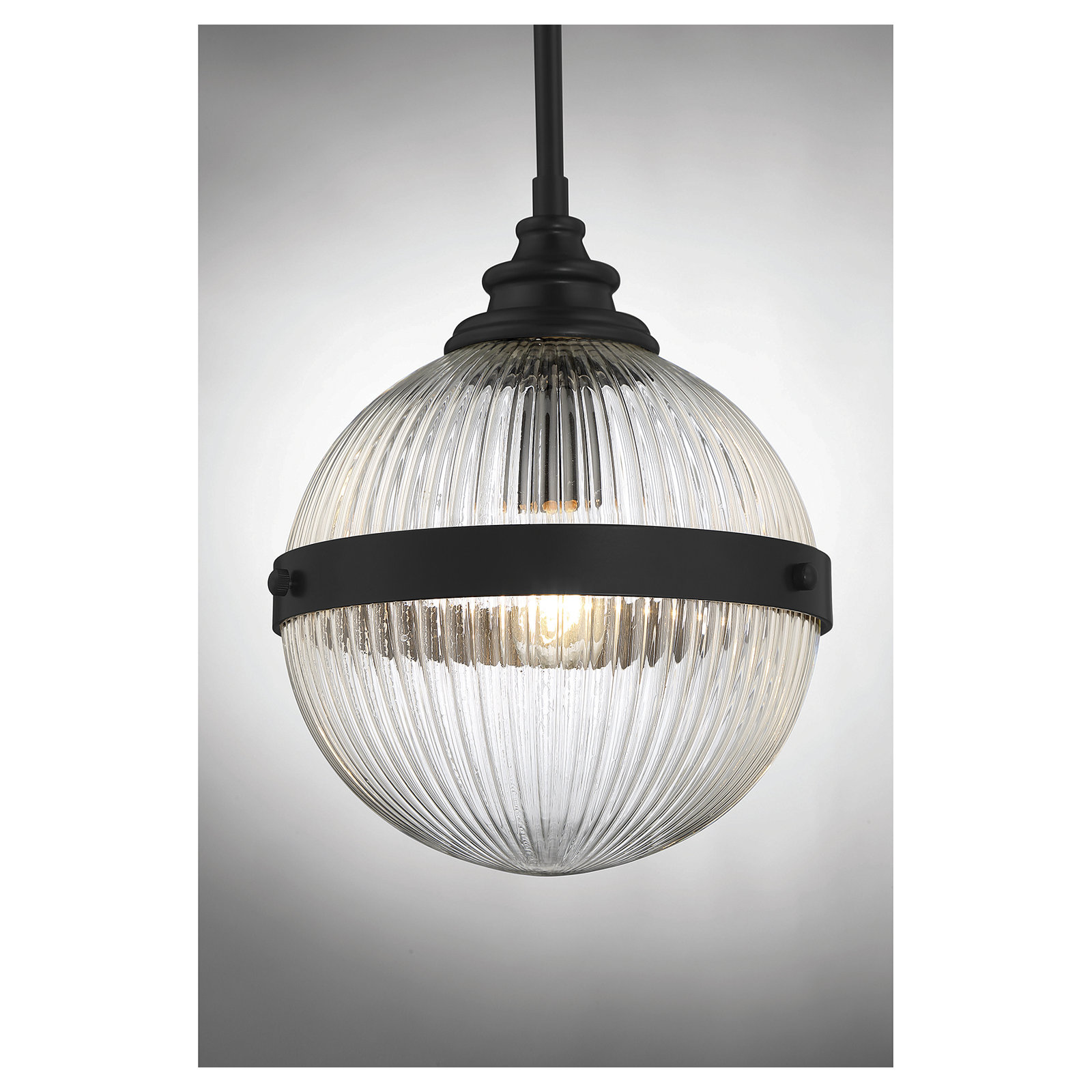 Ker Dimmable 1 - Light Pendant, Matte Black