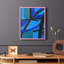 Impression sur toile «Invontract Blues II» - bois massif-1498642350-1498642387