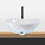 Belfry Bathroom 41mm L x 33mm W White Ceramic Oval Sink with Overflow