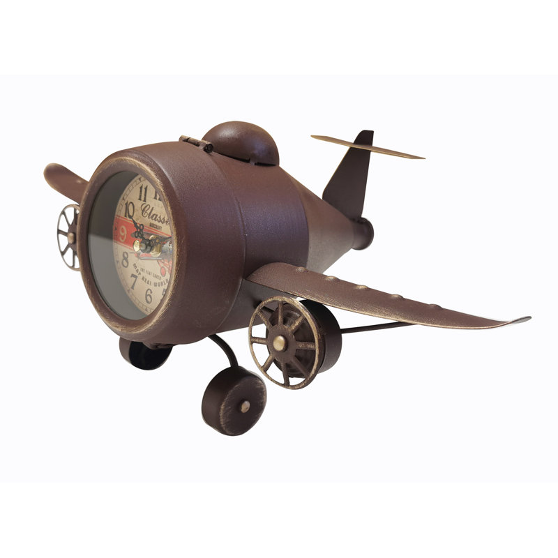 Horloge de table rustique