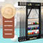 Nakiah 17 Stories Pool Cue Rack