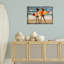 «Surfboard Kids Friends», toile flottante encadrée par Petal Prints Design-2109279215-2109279201