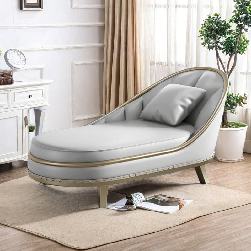 Luxurious Indoor Chaise Lounges,Sturdy Frame, Right Hand Facing
