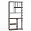180cm H x 90cm W Metal Etagere Bookcase