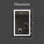 Super Bright Front & Back LED Lighted Anti-Fog Tempered Glass Bathroom/Vanity Mirror