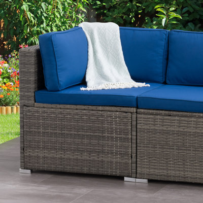 Chaise de coin avec coussins Floris