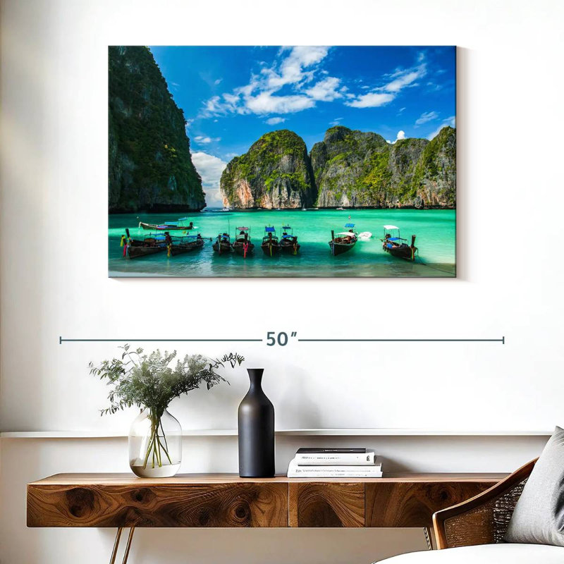 Gillard Maya Bay Ko Phi Phi, H 26 po x l 39 po