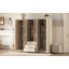 Rangement pour garde-robe en bois à 6 portes avec 6 grands tiroirs-129488082