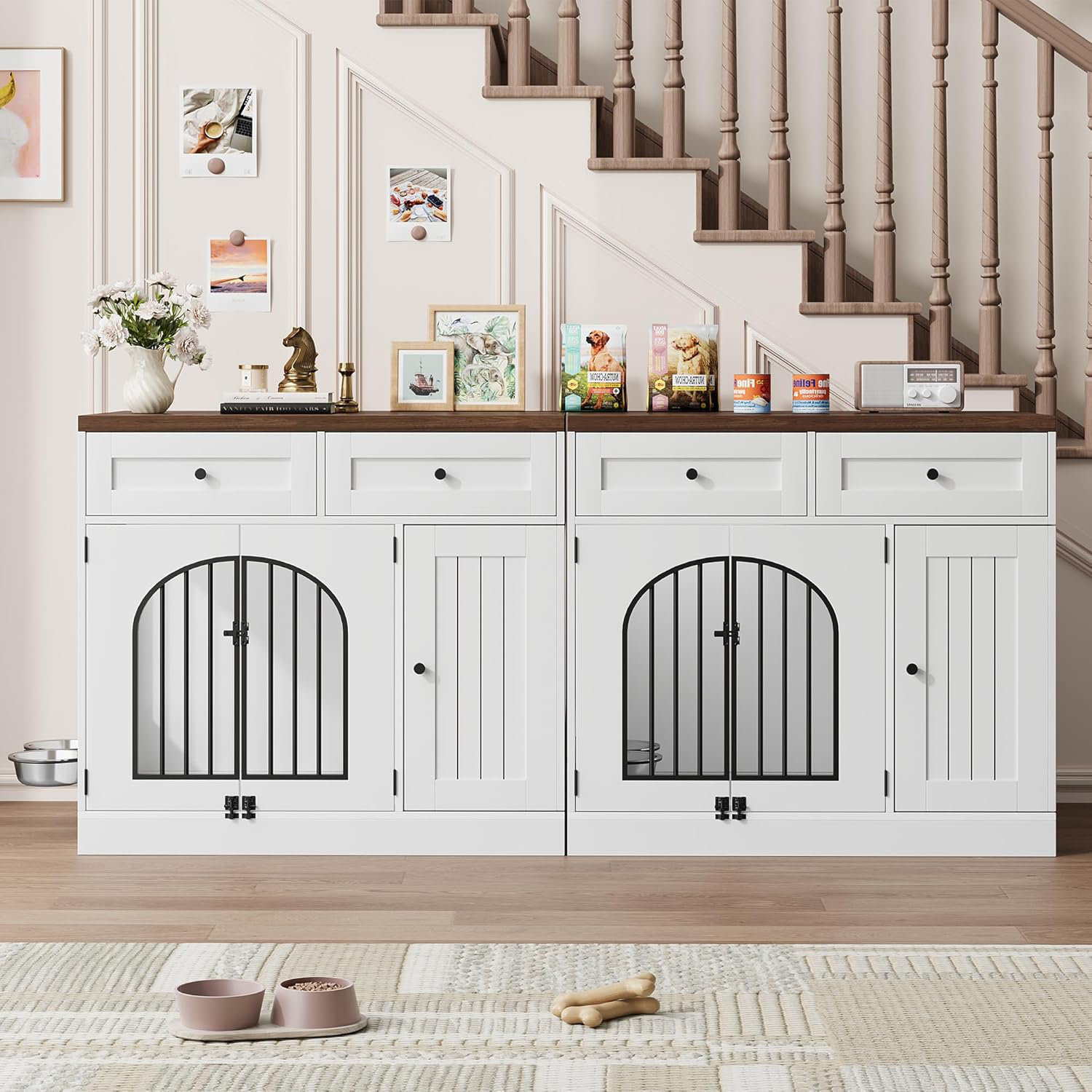 Fresh Look at Tucker Murphy Pet Dog Crate Furniture With Storage Wooden Dog