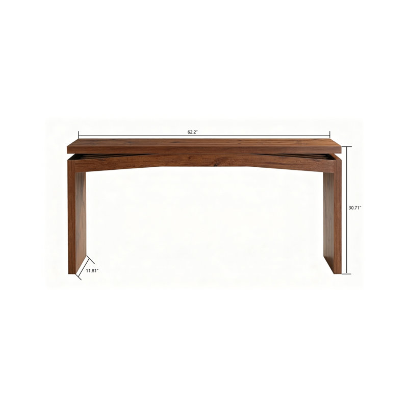 Console, table d'appoint à dossier de canapé, bureau d'entrée pour le couloir et l'entrée
