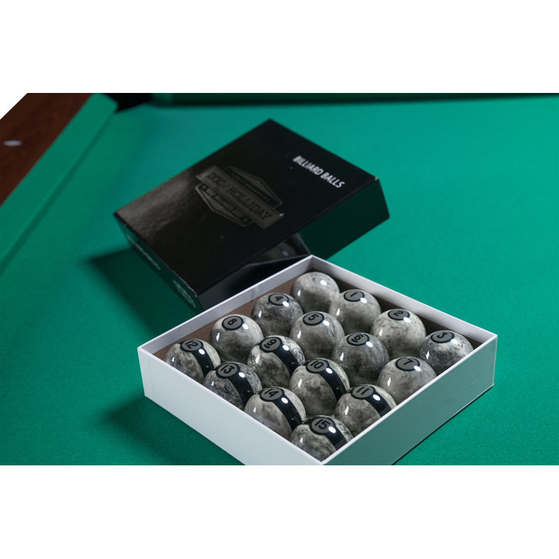 Doc & Holliday Marble Billiard Ball Set 