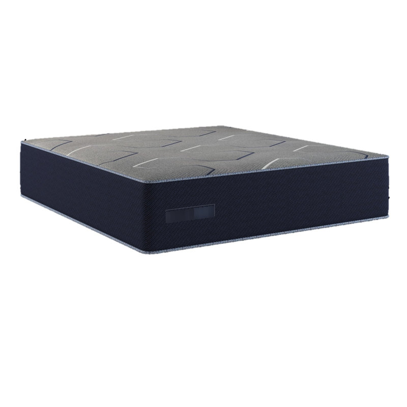 Matelas super simple - sommeil frais et serein. Double refroidissement avec changement de phase de mousse gélifiée. Rehaussement de relief amélioré Unité de ressorts individuellement enveloppée pour le mouvement. Confort respirant. Double couche de mousse.