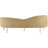 Ritz 85.5" Velvet Curved Sofa-133336796