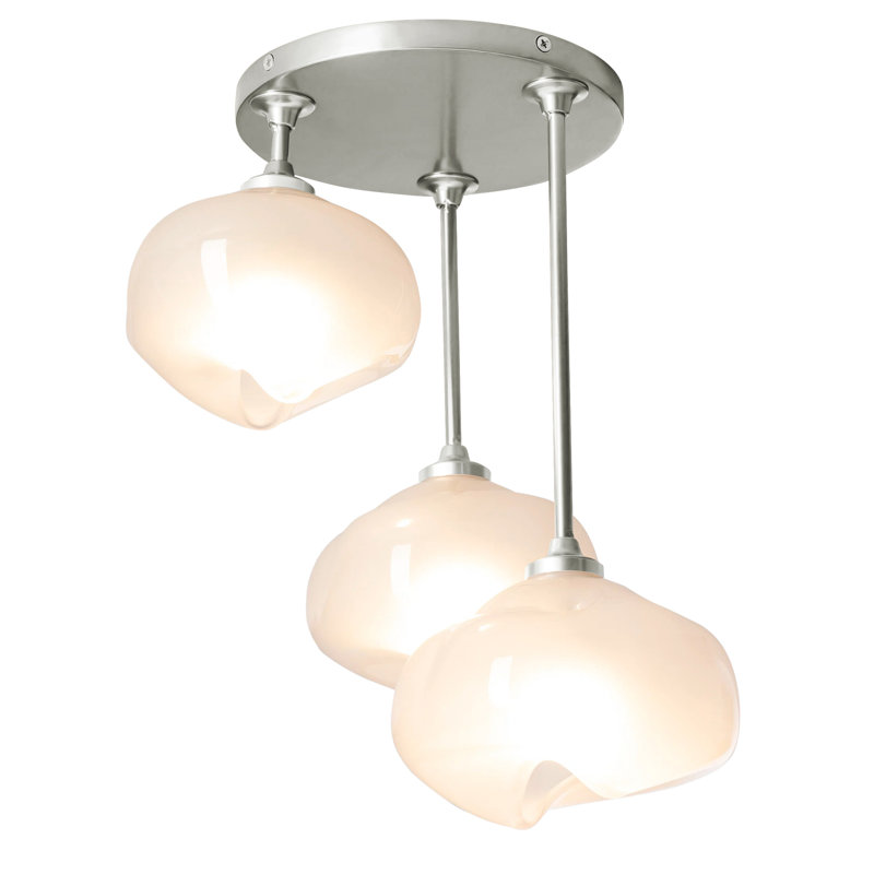 Plafonnier semi-encastré 3 lumières Ume, Sterling